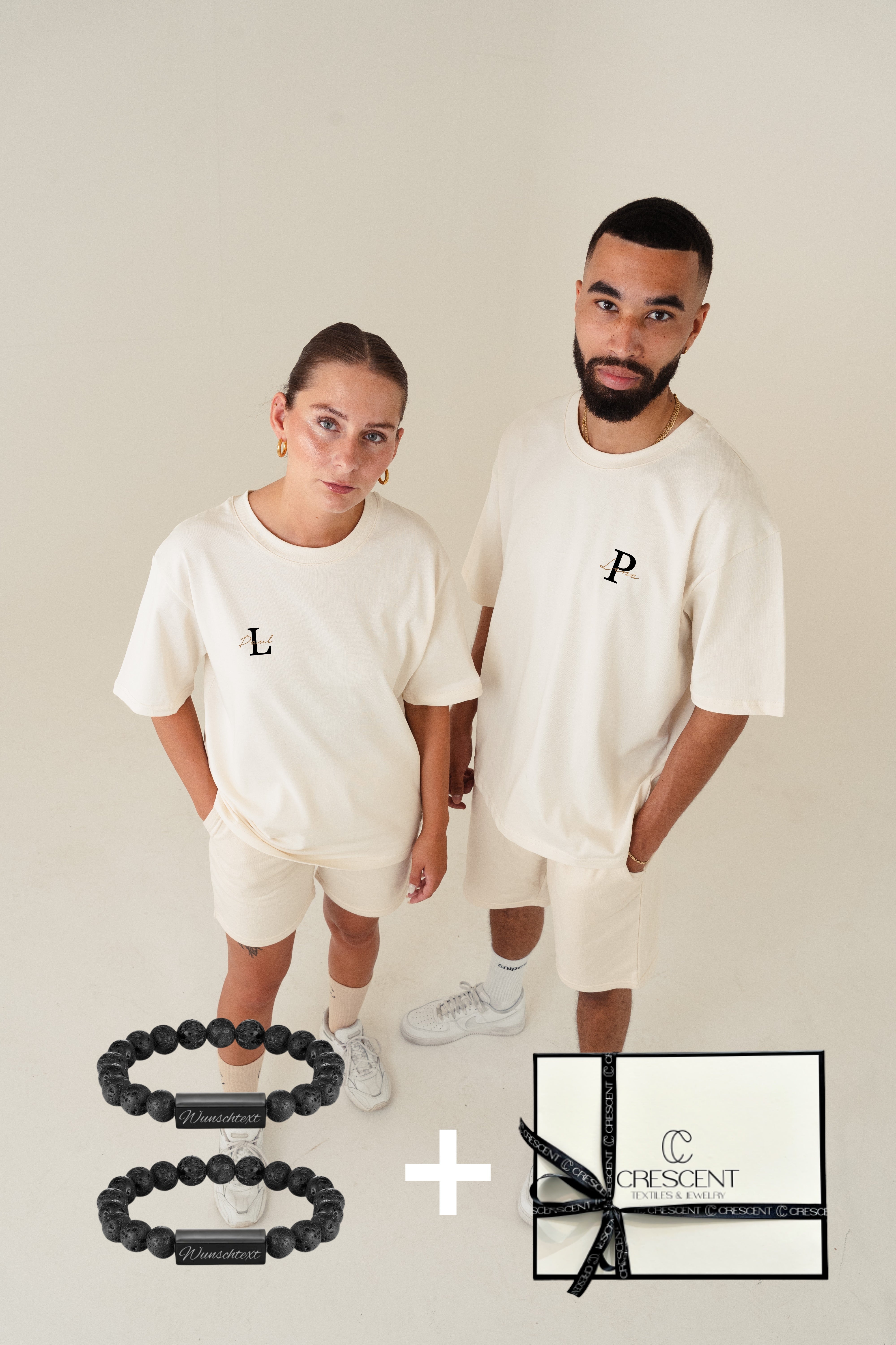 Limited Edition T-Shirts Bundle- Gravur Armbänder & Geschenkbox