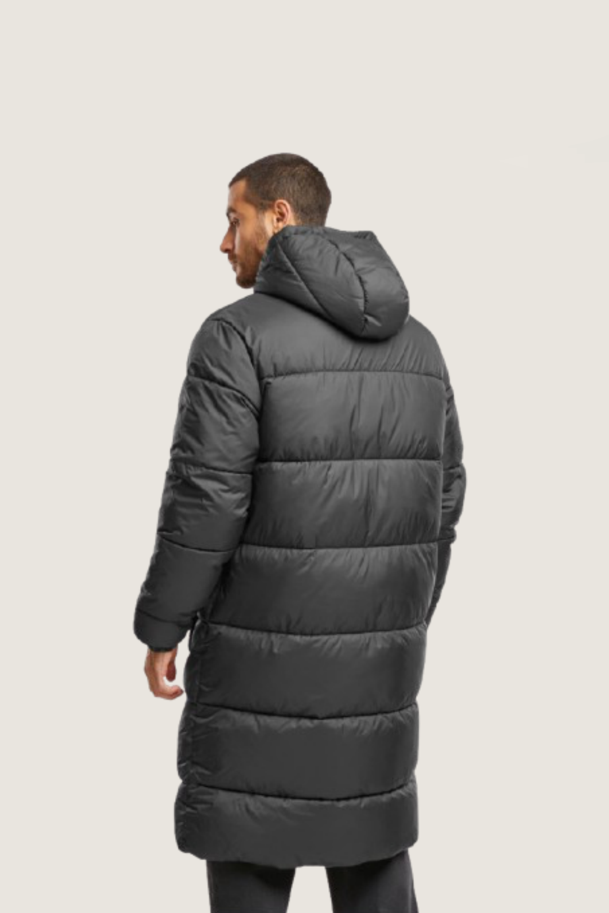 Herren Winterjacke Long Puffer